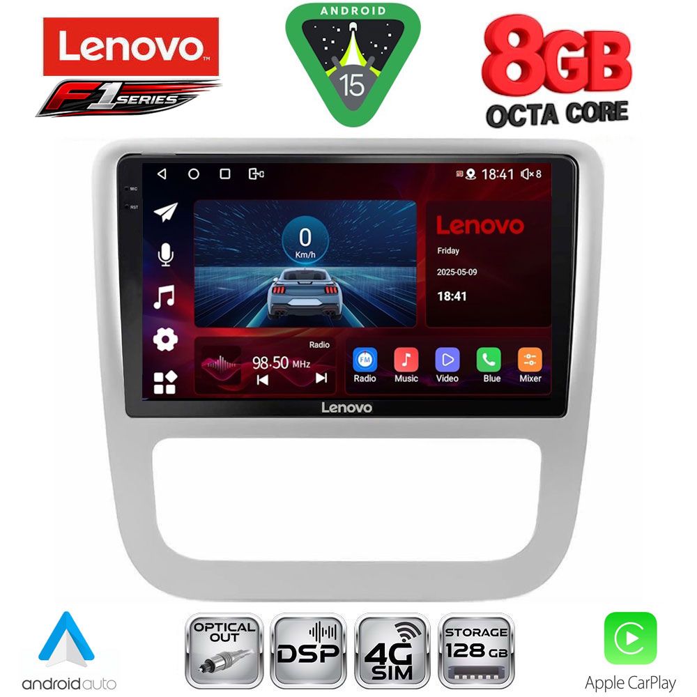 LENOVO SSR 10751_CPA CLIMA (9inc) MULTIMEDIA TABLET for VW EOS mod. 2006> - SCIROCCO mod. 2011-2014 - LENOVO SSR 10751_CPA CLIMA