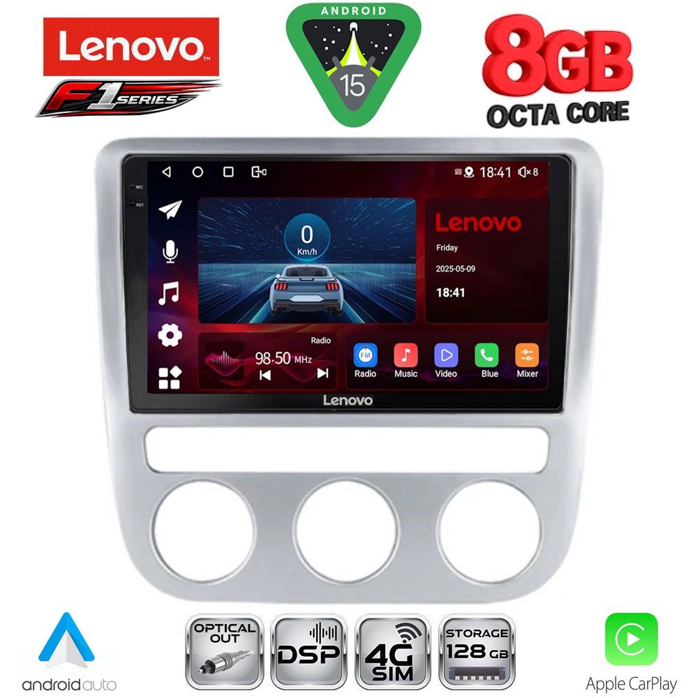 LENOVO SSR 10752_CPA CLIMA (9inc) MULTIMEDIA TABLET for VW EOS mod. 2006> - SCIROCCO mod. 2008-2010 - LENOVO SSR 10752_CPA