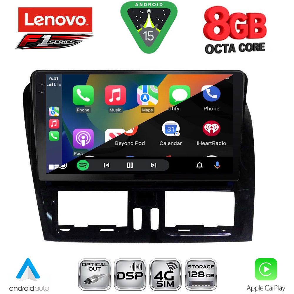 LENOVO SSR 10787_CPA (9inc) MULTIMEDIA TABLET for VOLVO XC60 mod. 2009-2017 - LENOVO SSR 10787_CPA