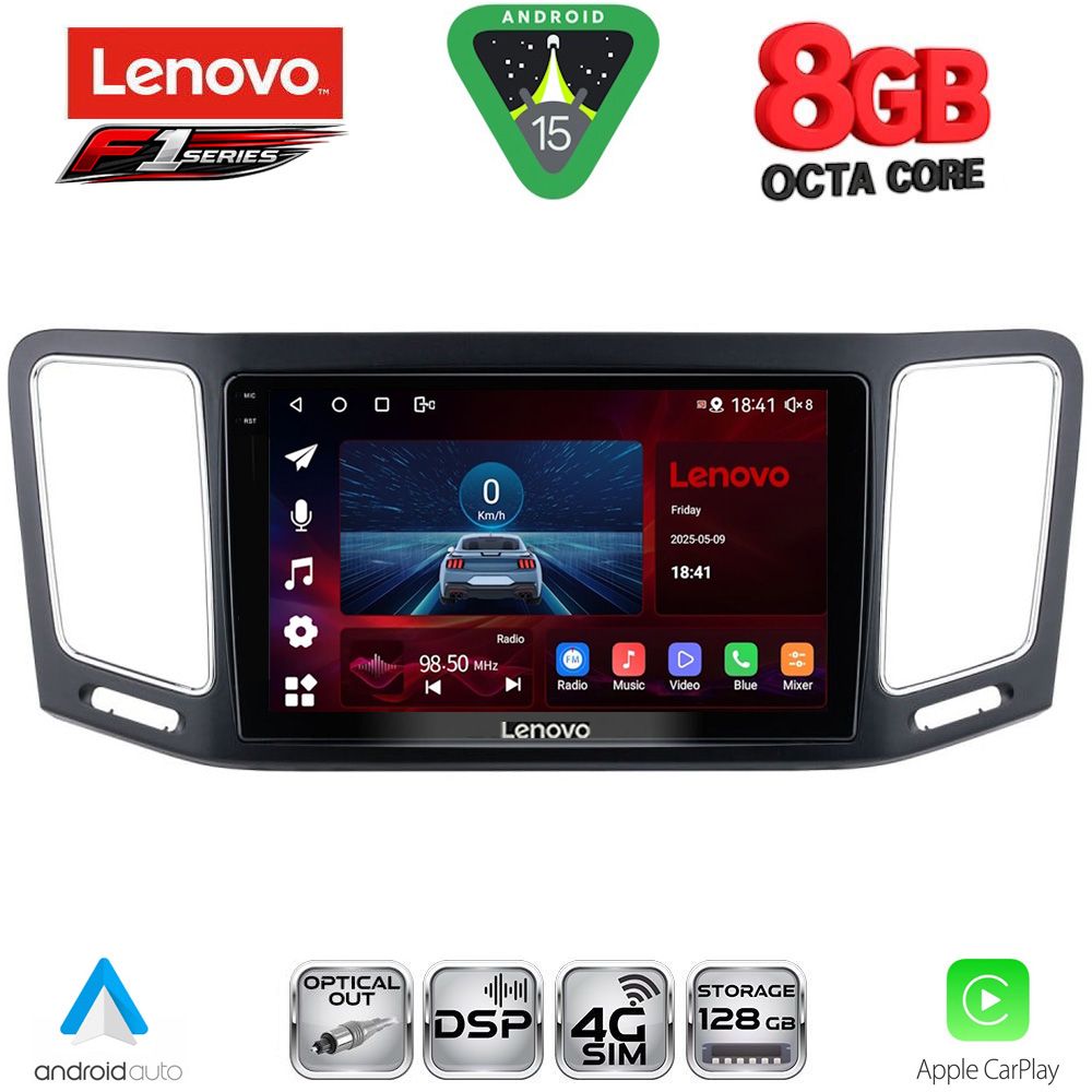 LENOVO SSR 10790_CPA (9inc) MULTIMEDIA TABLET for VW SHARAN mod. 2011-2023 - LENOVO SSR 10790_CPA