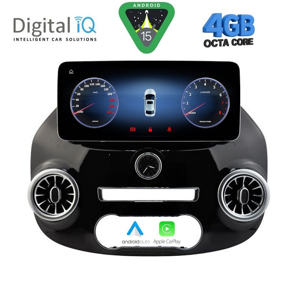 DIGITAL IQ TOP 15994_CPA (12.3inc) MULTIMEDIA SYSTEM for MERCEDES VITO - VIANO mod. 2015-2024 - DIGITAL IQ TOP 15994_CPA