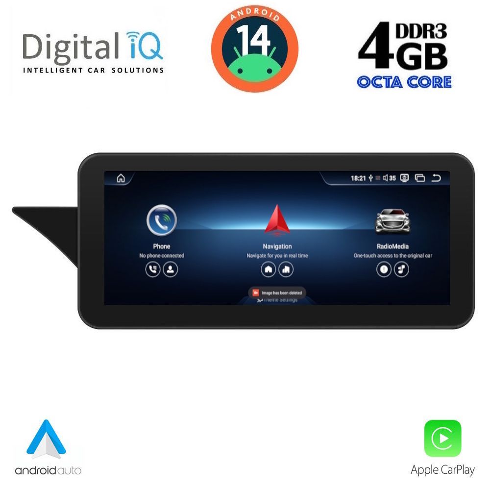 DIGITAL IQ TPK 16992_CPA (10.25inc) (NTG 4.5) MULTIMEDIA SYSTEM for MERCEDES E (W212) mod. 2012-2014 - DIGITAL IQ TPK 16992_CPA