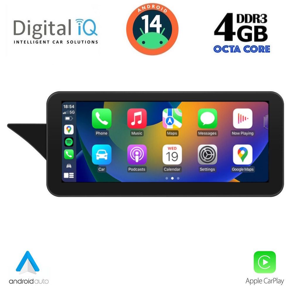 DIGITAL IQ TPK 16992_CPA (10.25inc) (NTG 4.5) MULTIMEDIA SYSTEM for MERCEDES E (W212) mod. 2012-2014 - DIGITAL IQ TPK 16992_CPA