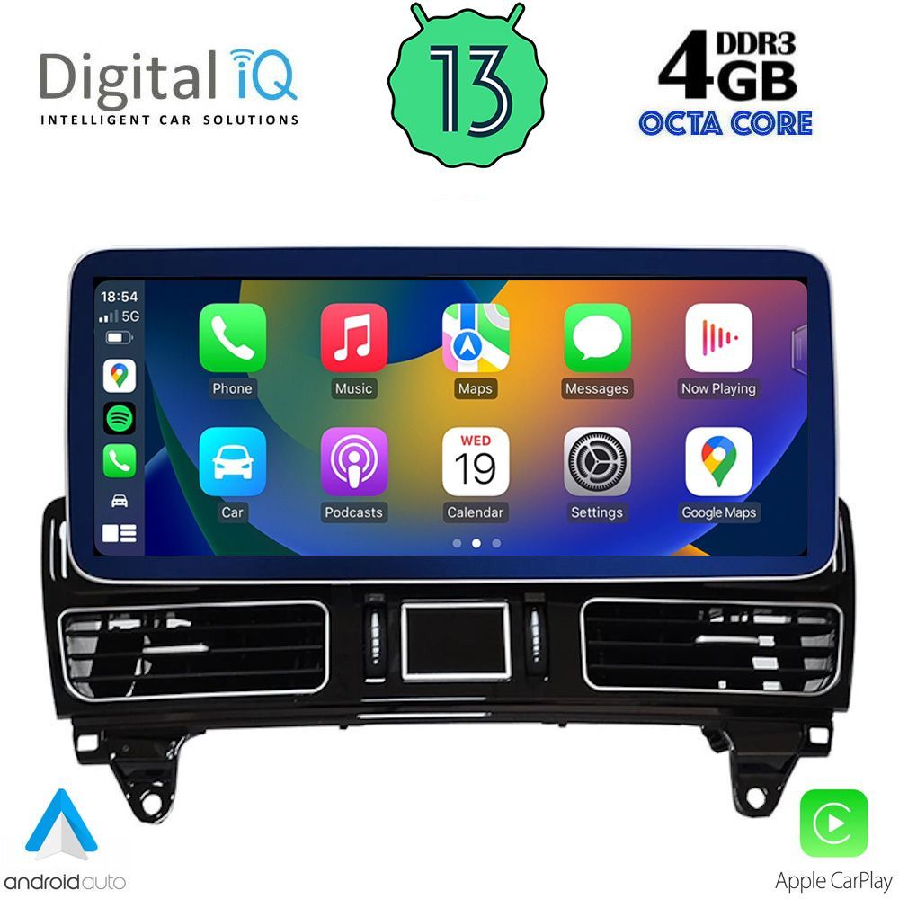 DIGITAL IQ TPG 15989_CPA (12.3inc) (NTG 5.0) MULTIMEDIA SYSTEM for MERCEDES GLE mod. 2015-2019