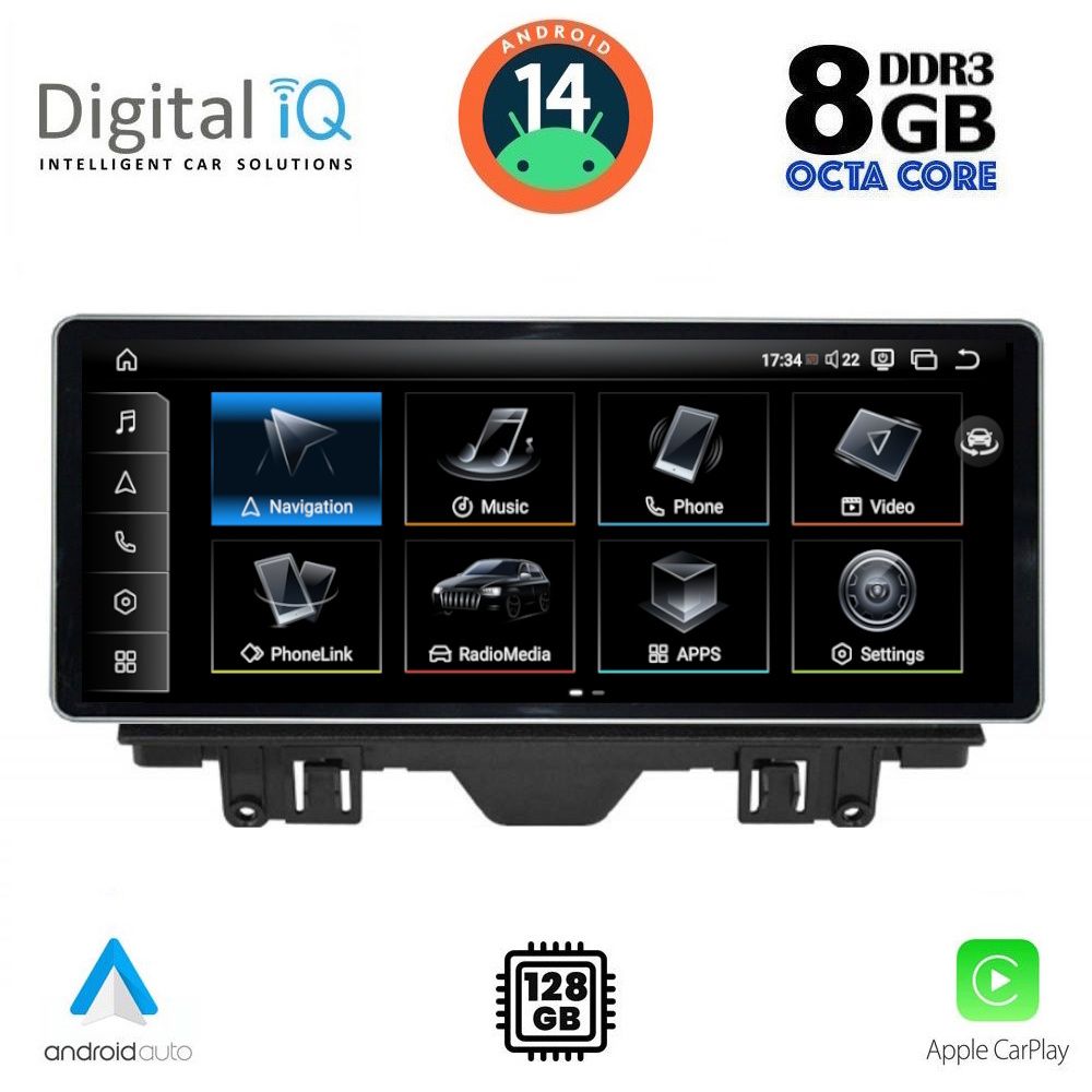 DIGITAL IQ TPK 16915_CPA (10.25'') MULTIMEDIA SYSTEM for AUDI A3 mod. 2013-2021 - DIGITAL IQ TPK 16915_CPA