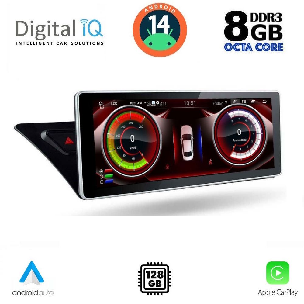 DIGITAL IQ TPK 16920_CPA (10.25'') MULTIMEDIA SYSTEM for AUDI A4-A5 mod. 2008-2016 - DIGITAL IQ TPK 16920_CPA