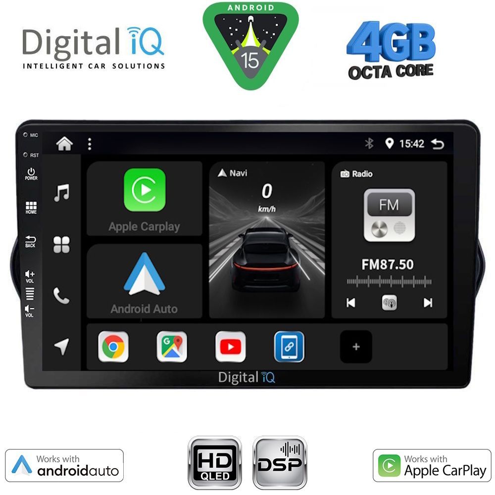 DIGITAL IQ BXF 6148_CPAA (9inc) MULTIMEDIA TABLET for FIAT TIPO mod. 2015-2023 - DIGITAL IQ BXF 6148_CPAA
