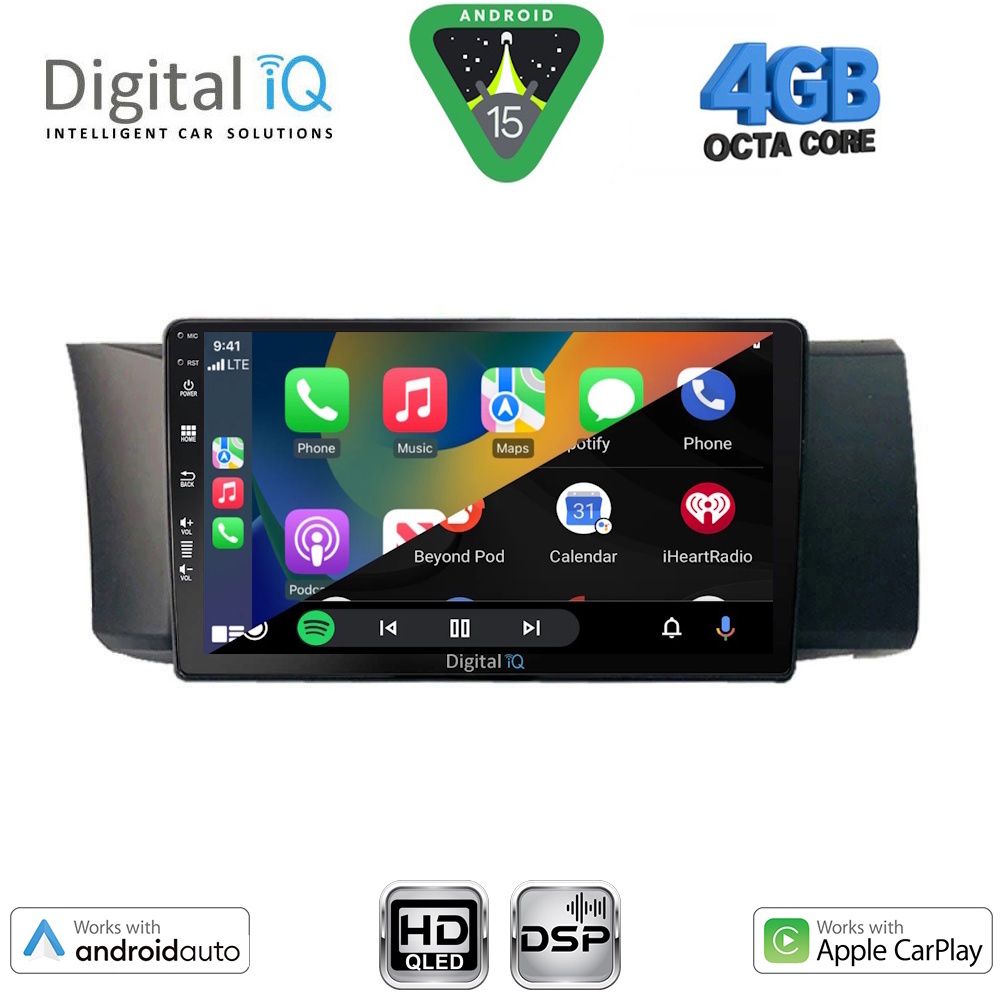 DIGITAL IQ BXF 6669_CPAA (9inc) MULTIMEDIA TABLET for TOYOTA GT86 - SUBARU BRZ mod. 2012-2026 - DIGITAL iQ BXF 6669_CPAA