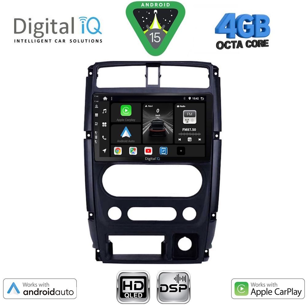 DIGITAL IQ BXF 6678_CPAA (9inc) MULTIMEDIA TABLET for SUZUKI JIMNY mod. 2007-2017 - DIGITAL iQ BXF 6678_CPAA