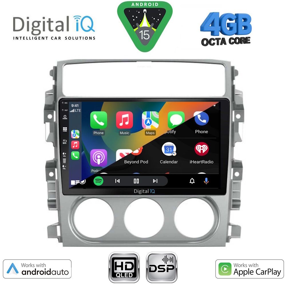 DIGITAL IQ BXF 6681_CPAA (9inc) MULTIMEDIA TABLET for SUZUKI LIANA mod. 2001-2007 - DIGITAL iQ BXF 6681_CPAA