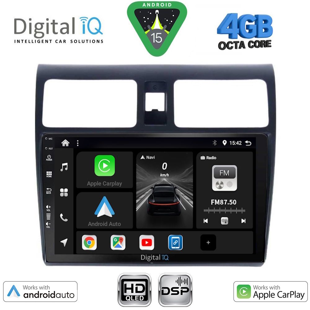 DIGITAL IQ BXF 6684_CPAA (10inc) MULTIMEDIA TABLET for SUZUKI SWIFT mod. 2005-2011 - DIGITAL iQ BXF 6684_CPAA