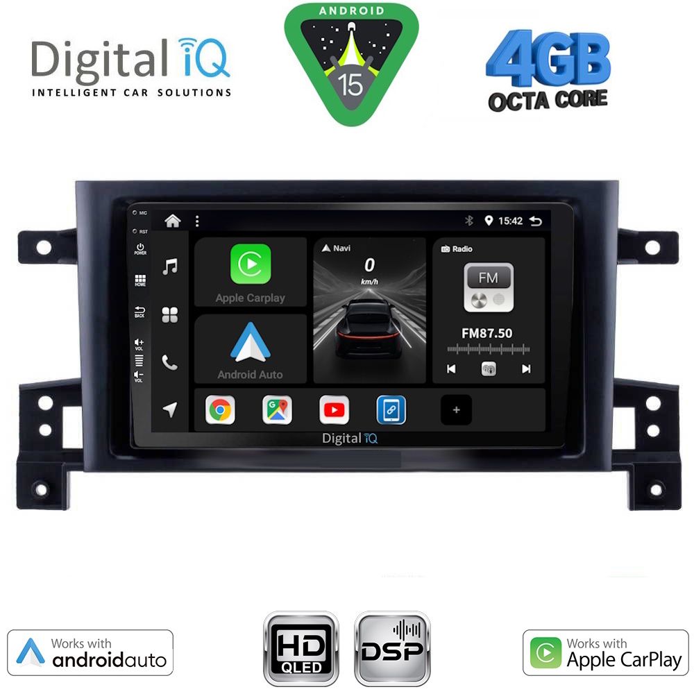 DIGITAL IQ BXF 6696_CPAA (9inc) MULTIMEDIA TABLET for SUZUKI GRAND VITARA mod. 2005-2015 - DIGITAL iQ BXF 6696_CPAA