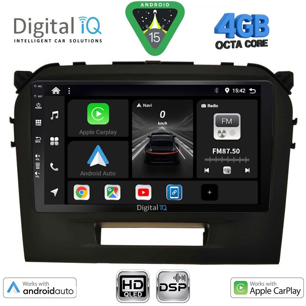 DIGITAL IQ BXF 6697_CPAA (9inc) MULTIMEDIA TABLET for SUZUKI VITARA mod. 2016-2025 - DIGITAL iQ BXF 6697_CPAA
