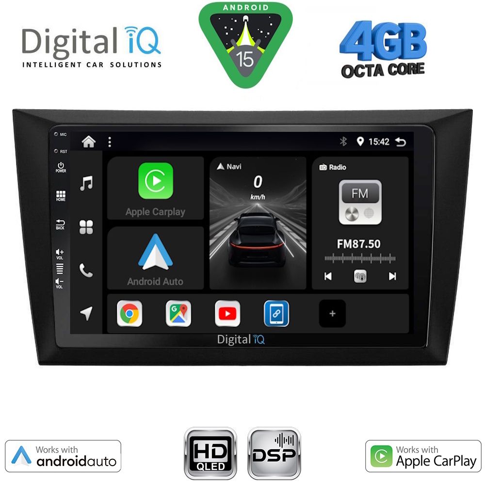 DIGITAL IQ BXF 6746_CPAA (9inc) MULTIMEDIA TABLET for GOLF 6 mod. 2009-2012 - DIGITAL iQ BXF 6746_CPAA