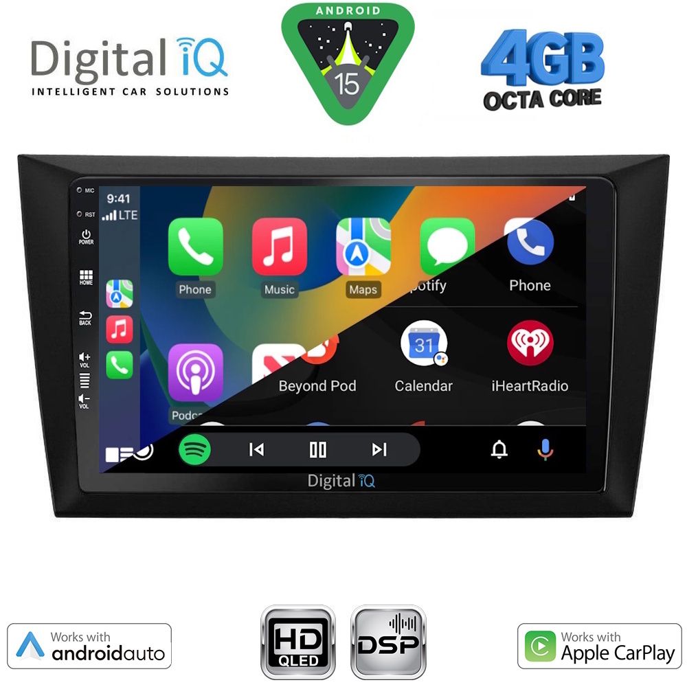 DIGITAL IQ BXF 6746_CPAA (9inc) MULTIMEDIA TABLET for GOLF 6 mod. 2009-2012 - DIGITAL iQ BXF 6746_CPAA