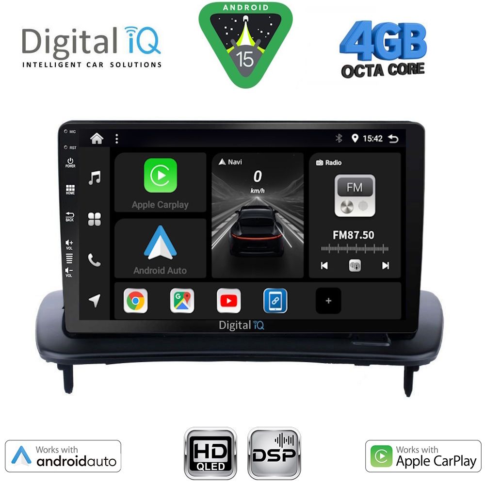 DIGITAL IQ BXF 6783_CPAA (9inc) MULTIMEDIA TABLET for VOLVO C30 - S40 mod. 2004-2013 - DIGITAL iQ BXF 6783_CPAA