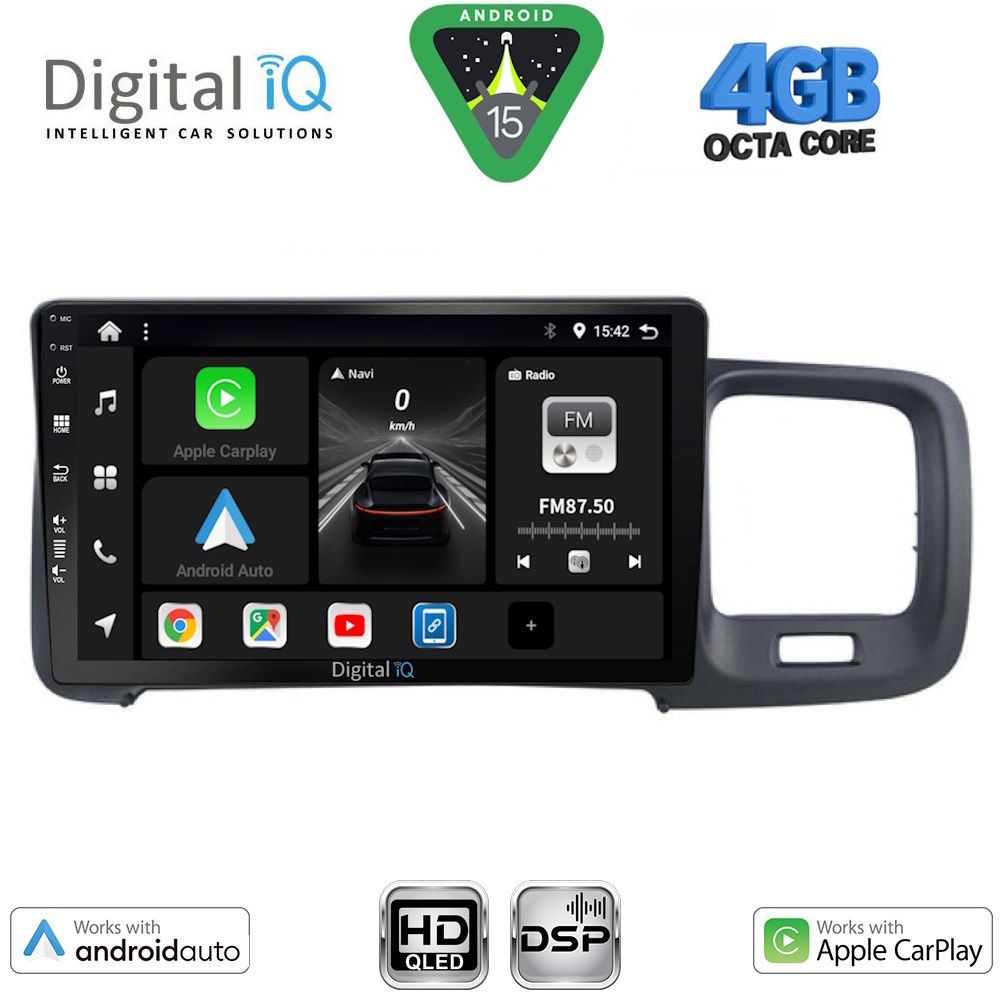 DIGITAL IQ BXF 6785_CPAA (9inc) MULTIMEDIA TABLET for VOLVO S60 mod. 2010-2018 - DIGITAL iQ BXF 6785_CPAA