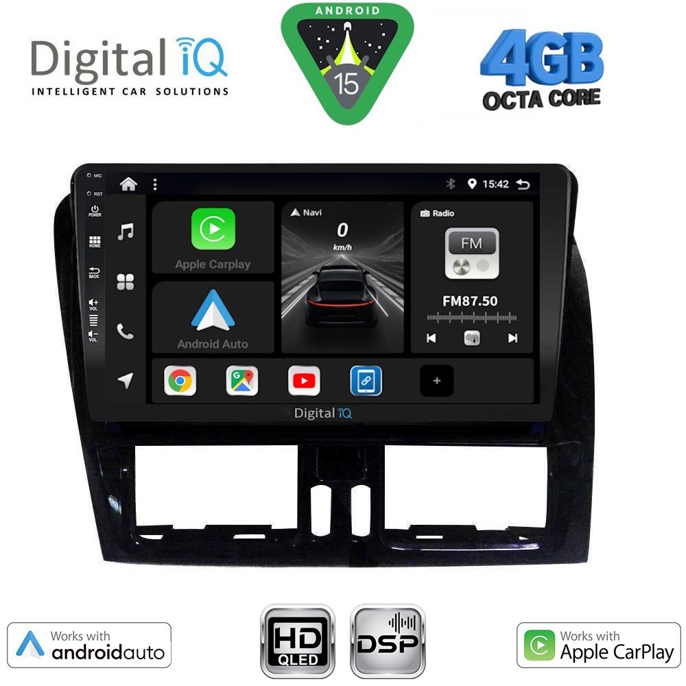 DIGITAL IQ BXF 6787_CPAA (9inc) MULTIMEDIA TABLET for VOLVO XC60 mod. 2009-2017 - DIGITAL iQ BXF 6787_CPAA