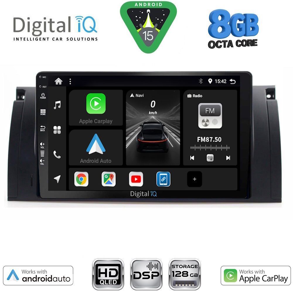 DIGITAL IQ BXF 7045_CPAA (9inc) MULTIMEDIA TABLET for BMW Series 5 (E39) mod. 1997-2005