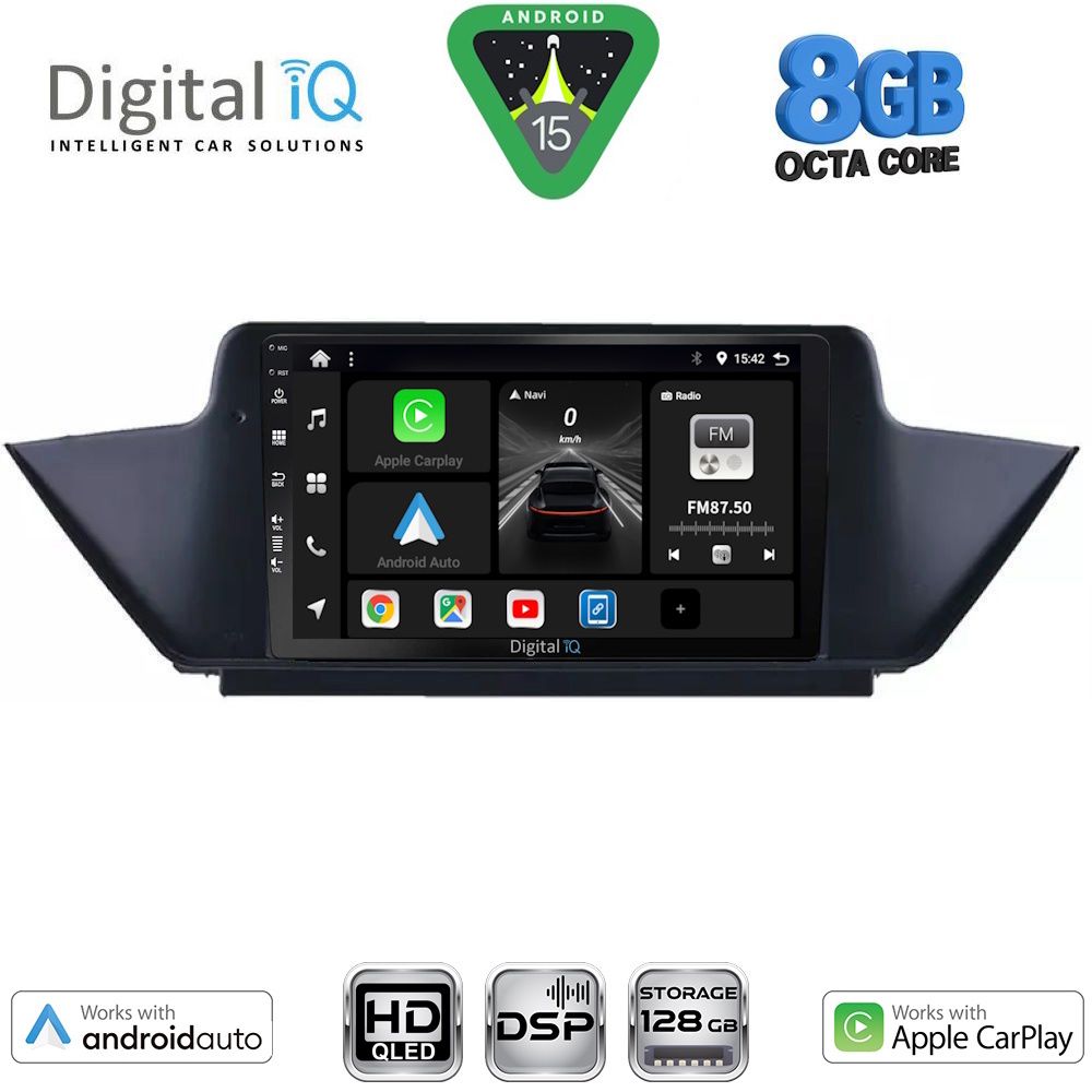 DIGITAL IQ BXF 7056_CPAA (10inc) MULTIMEDIA TABLET for BMW X1 mod. 2009-2015 - DIGITAL IQ BXF7056_CPAA