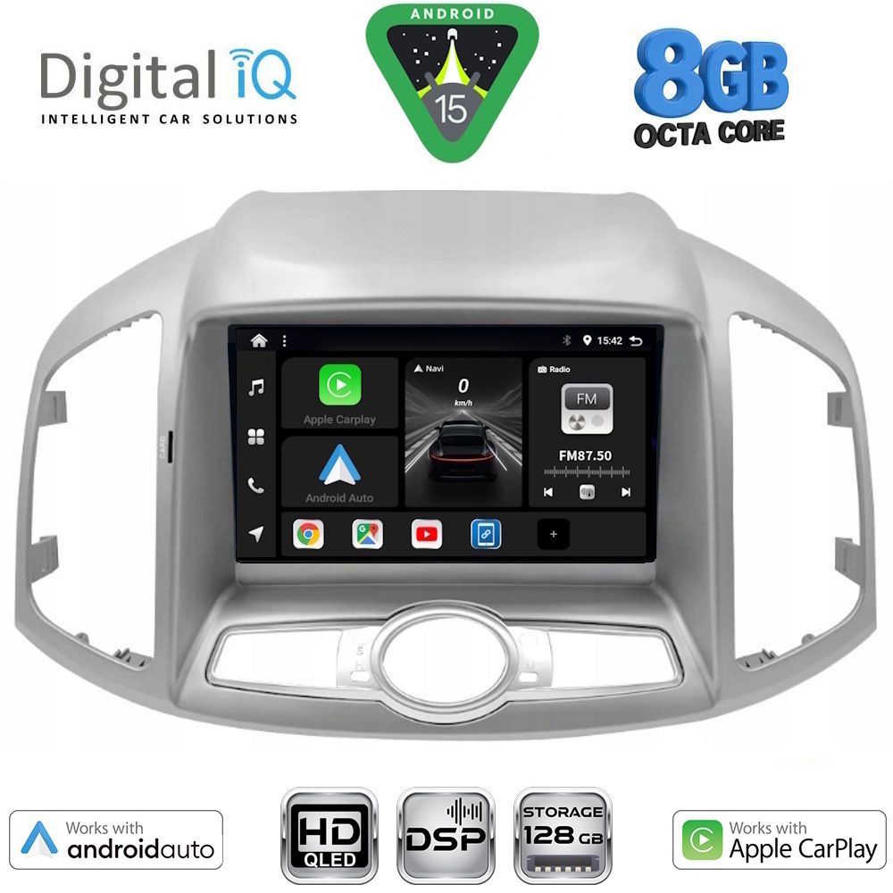 DIGITAL IQ BXF 7071_CPAA (9inc) MULTIMEDIA for CHEVROLET CAPTIVA mod. 2012-2018