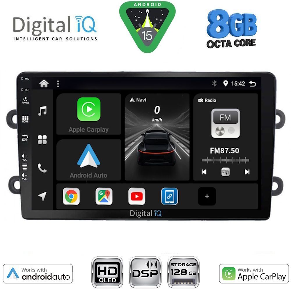 DIGITAL IQ BXF 7102_CPAA (9inc) MULTIMEDIA TABLET for DACIA DUSTER mod. 2012-2019 - DIGITAL IQ 7102_CPAA