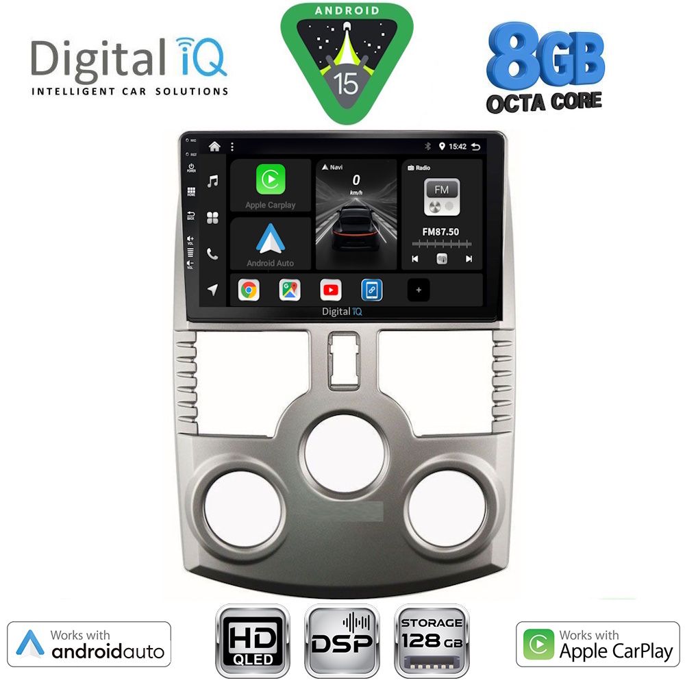 DIGITAL IQ BXF 7126_CPAA (9inc) MULTIMEDIA TABLET for DAIHATSU TERIOS mod. 2006-2017 - DIGITAL IQ 7126_CPAA