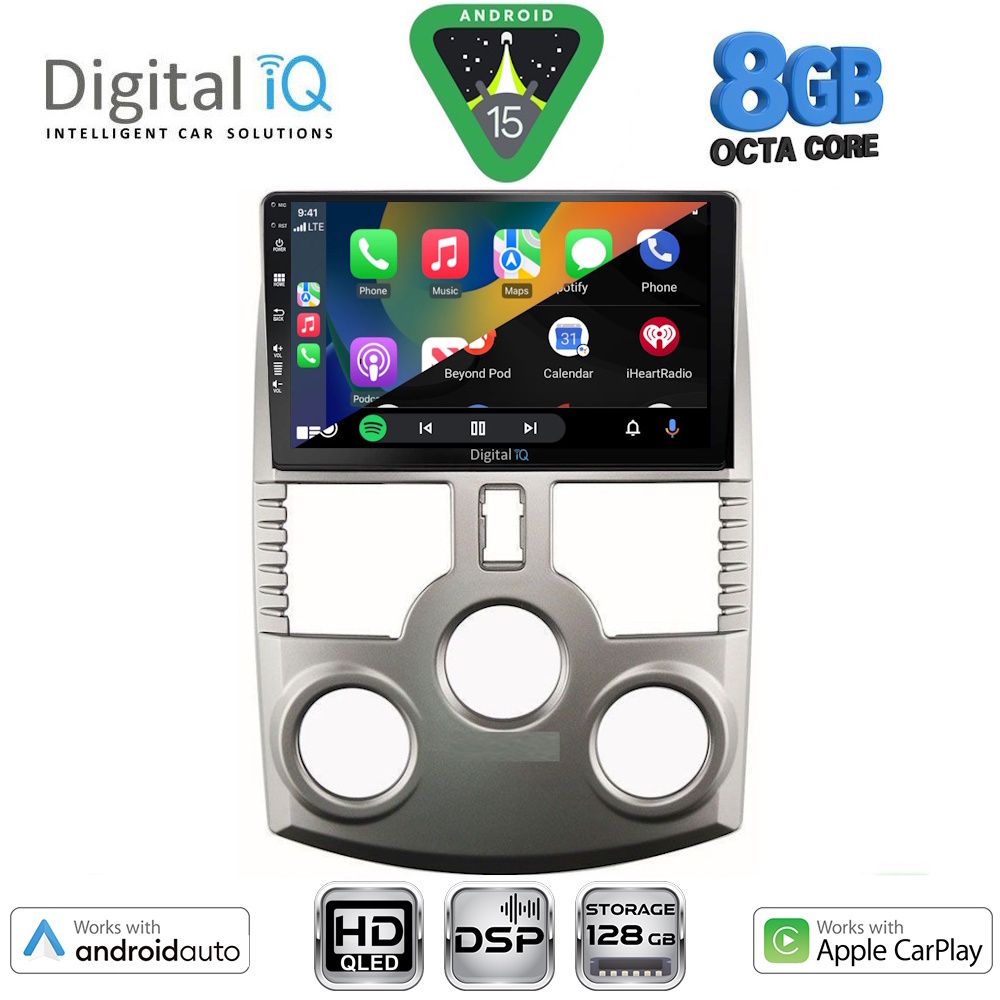 DIGITAL IQ BXF 7126_CPAA (9inc) MULTIMEDIA TABLET for DAIHATSU TERIOS mod. 2006-2017 - DIGITAL IQ 7126_CPAA