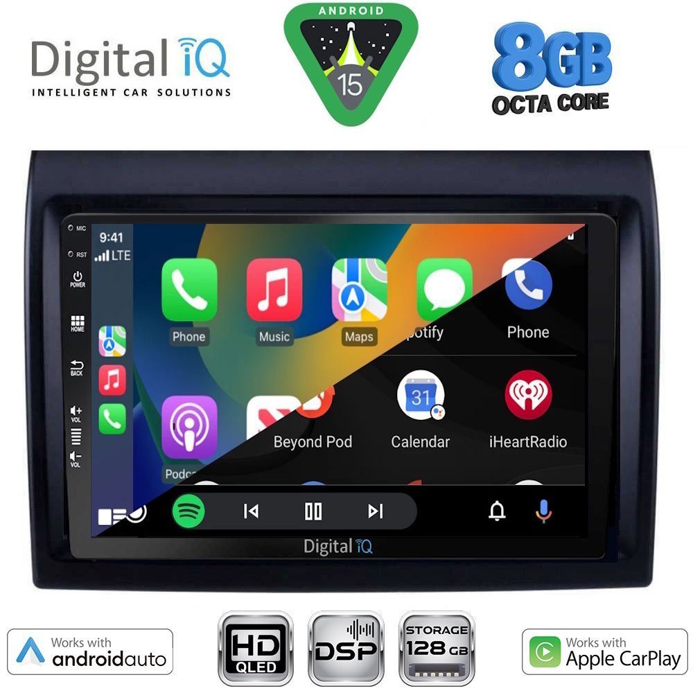 DIGITAL IQ BXF 7140_CPAA (9inc) MULTIMEDIA TABLET for FIAT DUCATO mod. 2006-2011 - DIGITAL IQ 7140_CPAA