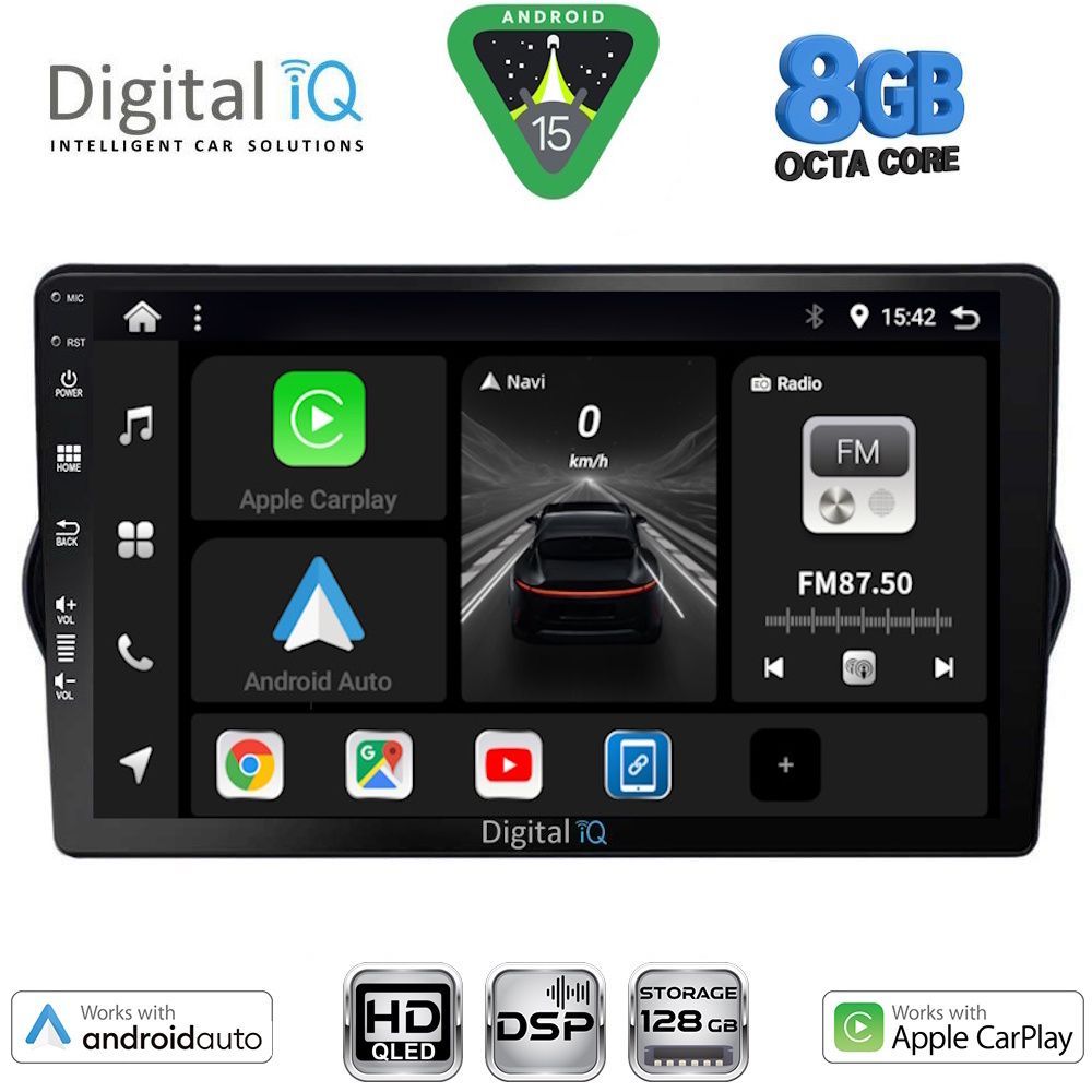 DIGITAL IQ BXF 7148_CPAA (9inc) MULTIMEDIA TABLET for FIAT TIPO mod. 2015-2023 - DIGITAL IQ 7148_CPAA