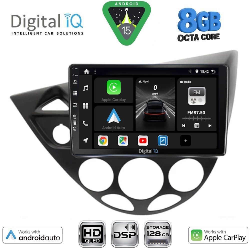 DIGITAL IQ BXF 7169_CPAA  (9inc) MULTIMEDIA TABLET for FORD FOCUS mod. 1998-2004 - DIGITAL IQ 7169_CPAA