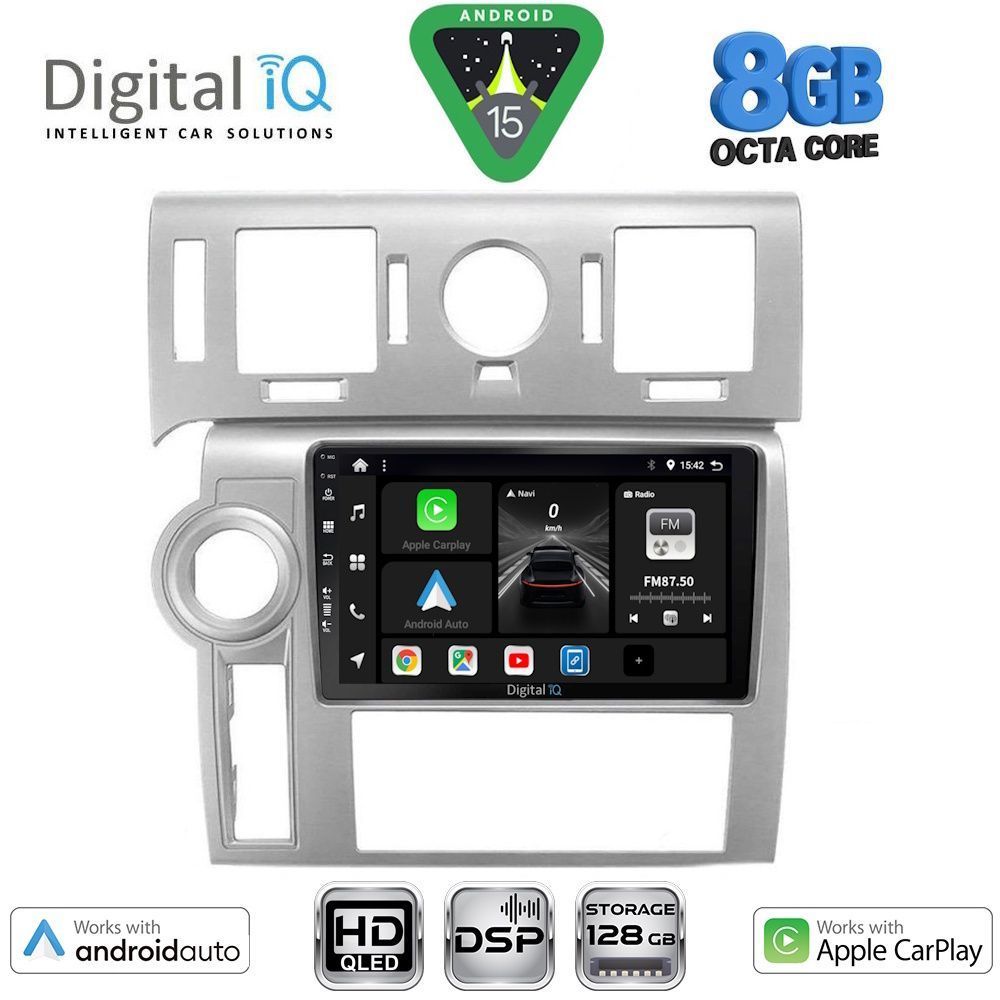 DIGITAL IQ BXF 7216_CPAA (9inc) MULTIMEDIA TABLET for HUMMER H2 mod. 2008-2009 - DIGITAL IQ 7216_CPAA