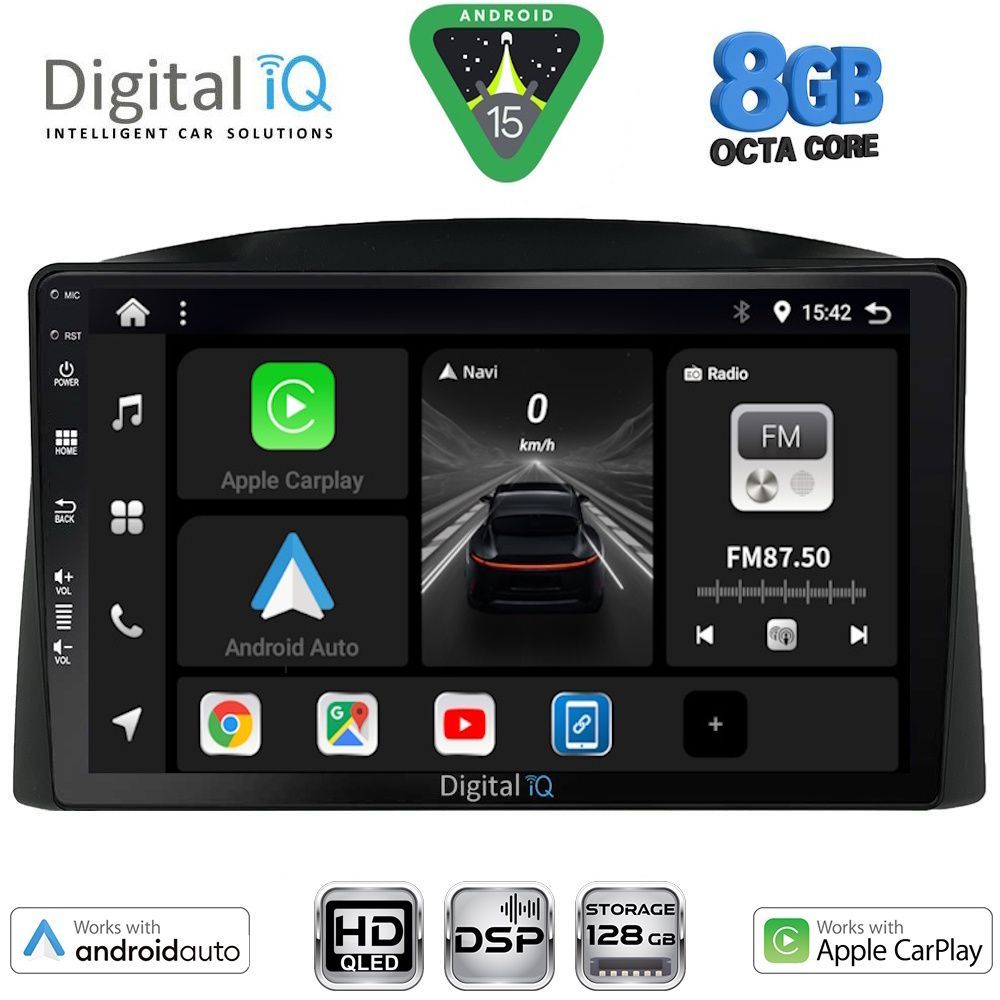 DIGITAL IQ BXF 7271_CPAA (10inc) MULTIMEDIA TABLET for JEEP GRAND CHEROKEE mod. 2005-2007 with Original Navi - DIGITAL IQ BXF7271_CPAA