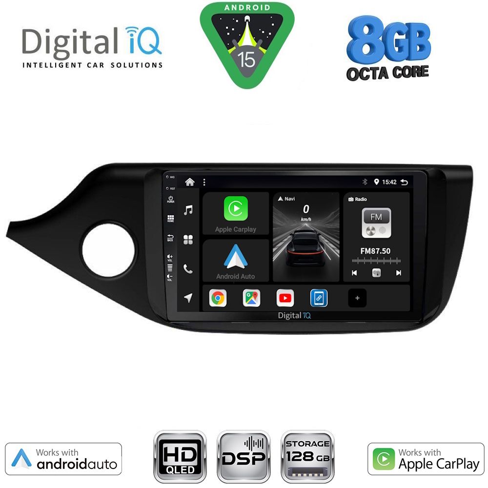 DIGITAL IQ BXF 7302_CPAA (9inc) MULTIMEDIA TABLET for KIA CEED  mod. 2012-2018 - DIGITAL IQ 7302_CPAA