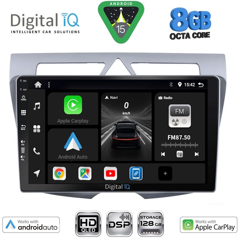 DIGITAL IQ BXF 7307_CPAA (9inc) MULTIMEDIA TABLET for KIA PICANTO mod. 2008-2011 - DIGITAL IQ 7307_CPAA