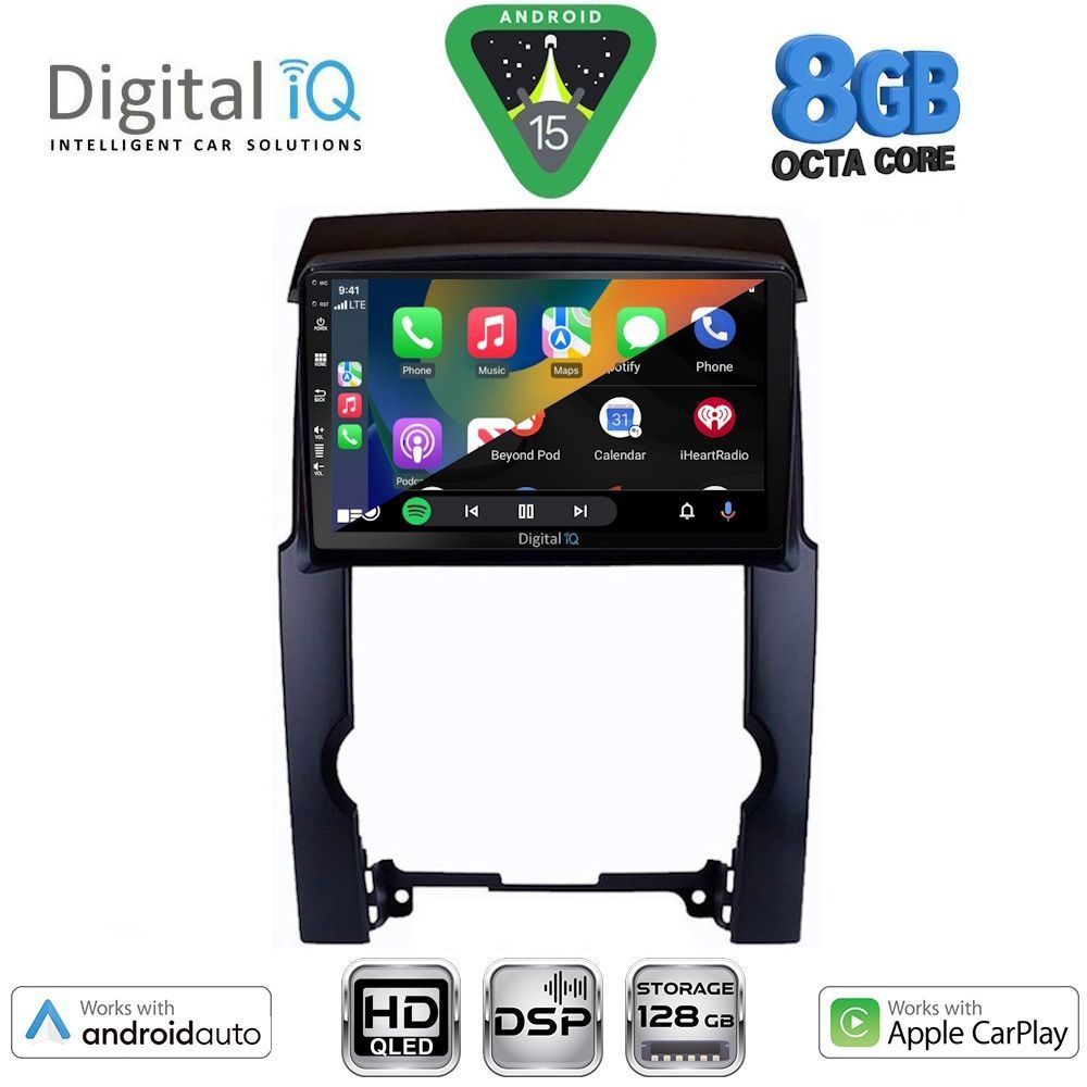 DIGITAL IQ BXF 7318_CPAA (10inc) MULTIMEDIA TABLET for KIA SORENTO mod. 2009-2014 - DIGITAL IQ BXF7318A_CPAA
