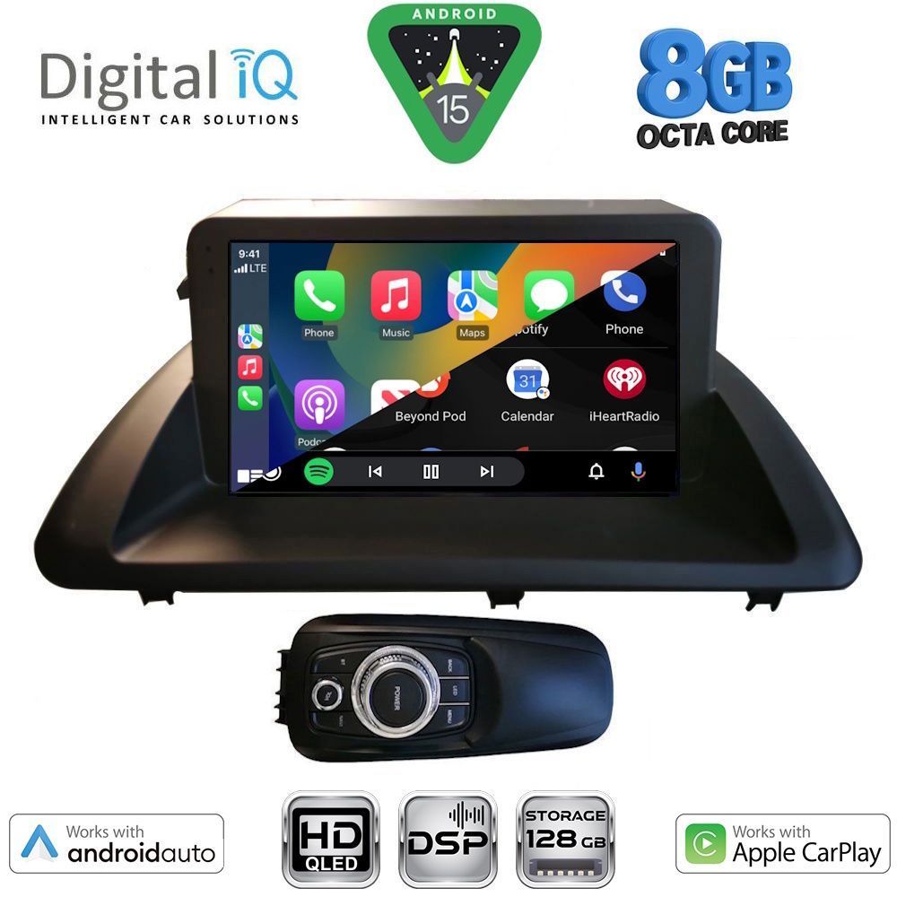 DIGITAL IQ BXF 7340_CPAA (9inc) MULTIMEDIA TABLET for LEXUS CT 200 mod. 2011-2020 - DIGITAL IQ 7340_CPAA
