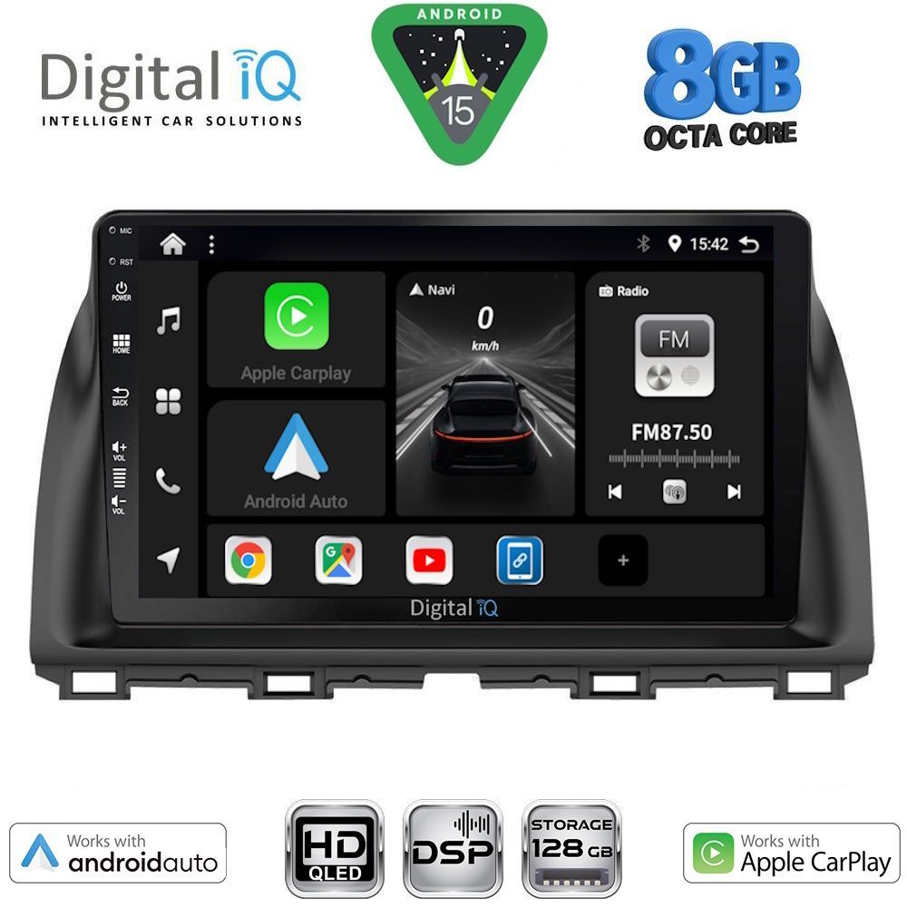DIGITAL IQ BXF 7380_CPAA (10inc) MULTIMEDIA TABLET for MAZDA  CX5 mod. 2013-2017 - DIGITAL IQ BXF7380_CPAA