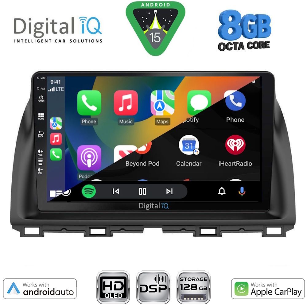DIGITAL IQ BXF 7380_CPAA (10inc) MULTIMEDIA TABLET for MAZDA  CX5 mod. 2013-2017 - DIGITAL IQ BXF7380_CPAA