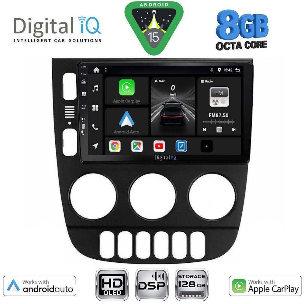DIGITAL IQ BXF 7413_CPAA (9inc) MULTIMEDIA TABLET for MERCEDES ML (W163) mod. 2002-2005 - DIGITAL IQ 7413_CPAA