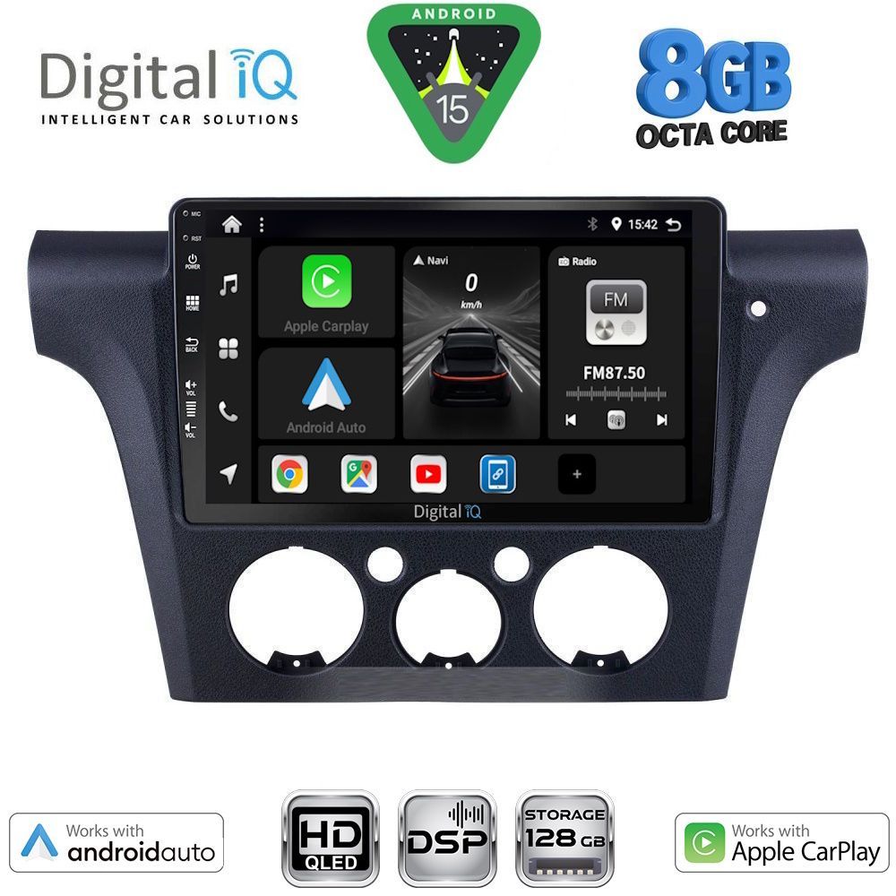 DIGITAL IQ BXF 7441_CPAA CLIMA (10inc) MULTIMEDIA TABLET for MITSUBISHI OUTLANDER mod. 2001-2005 with CLIMA - DIGITAL IQ 7441_CPAA CL
