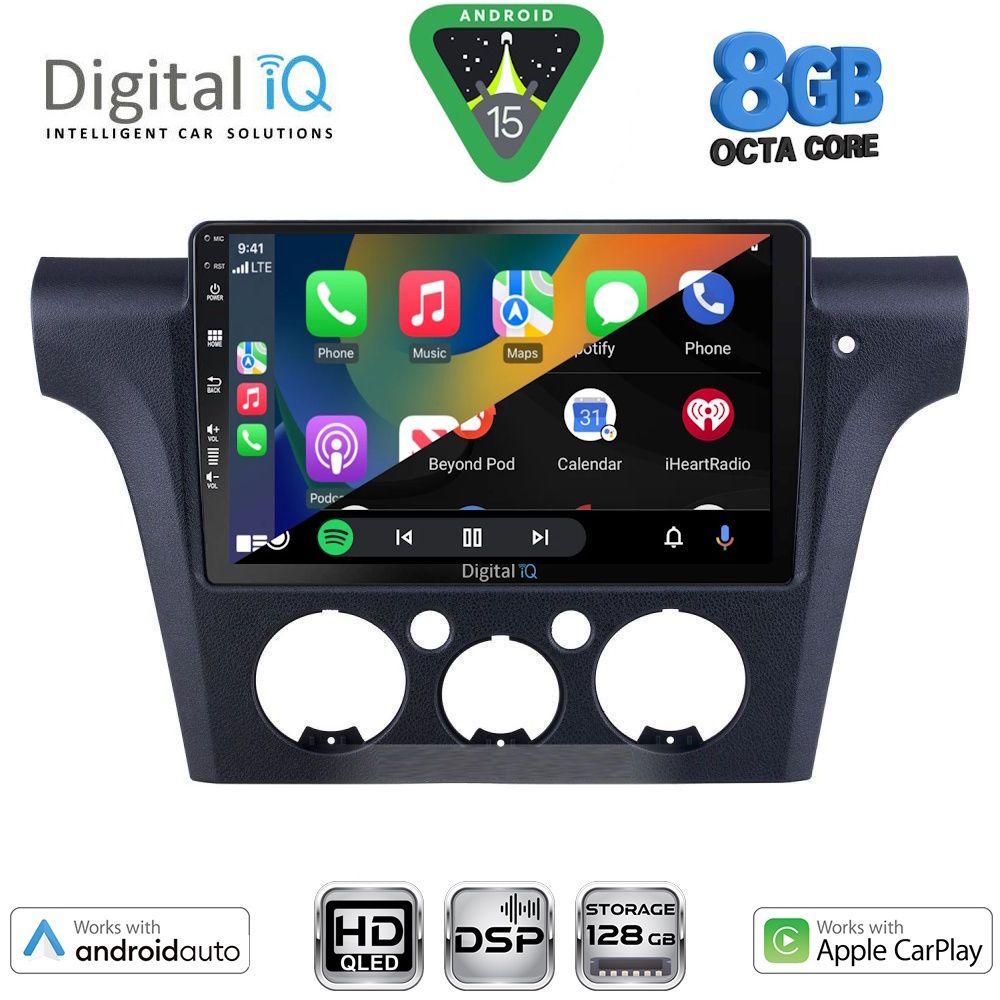 DIGITAL IQ BXF 7441_CPAA CLIMA (10inc) MULTIMEDIA TABLET for MITSUBISHI OUTLANDER mod. 2001-2005 with CLIMA - DIGITAL IQ 7441_CPAA CL