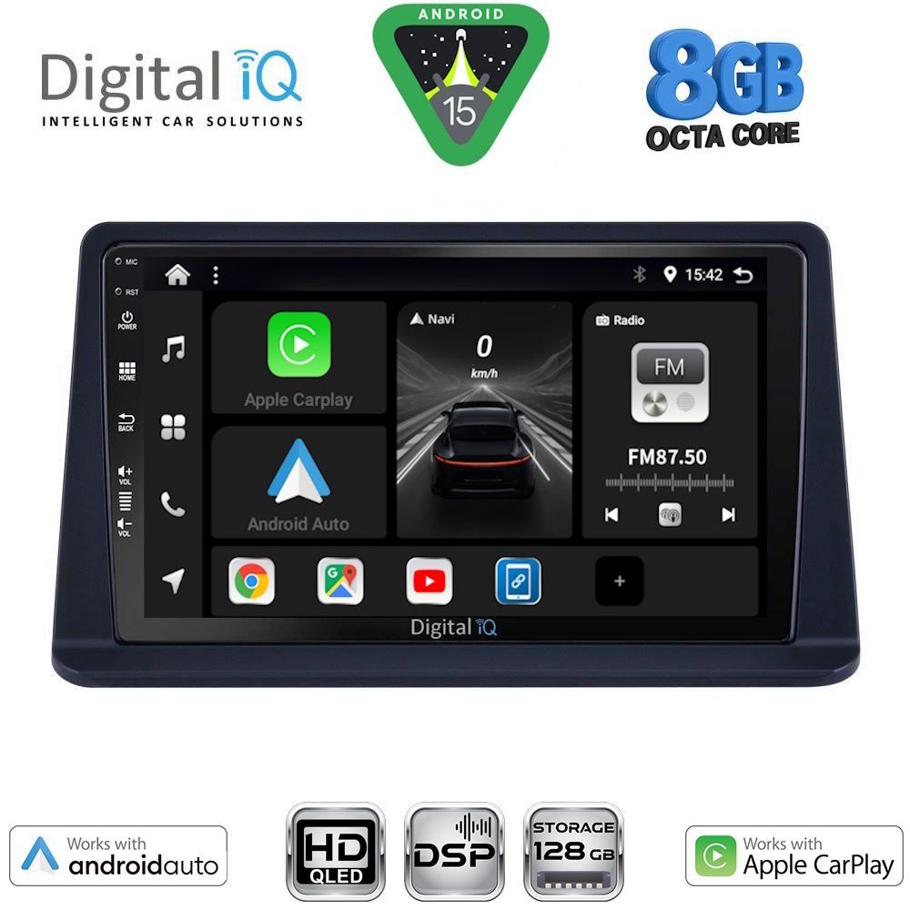 DIGITAL IQ BXF 7445_CPAA (9inc) MULTIMEDIA TABLET for MITSUBISHI PAJERO mod. 1999-2006 - DIGITAL IQ 7445_CPAA