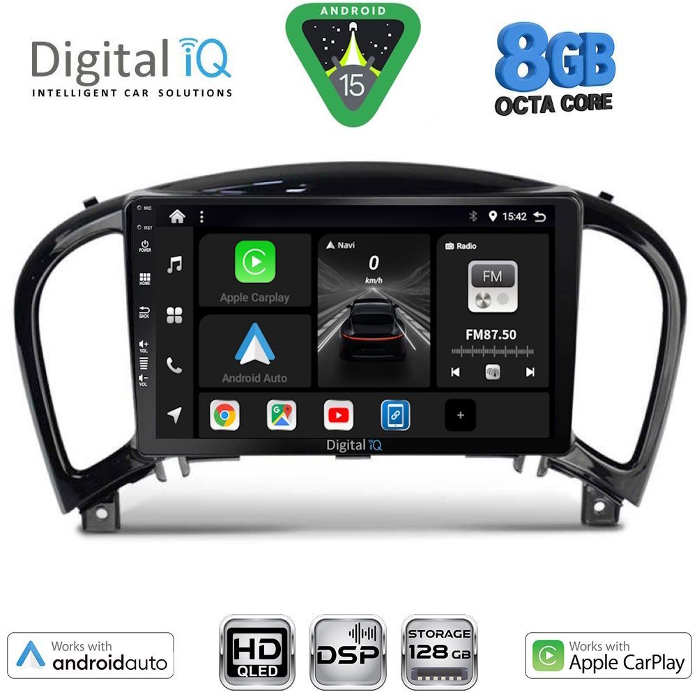 DIGITAL IQ BXF 7452_CPAA (9inc) MULTIMEDIA TABLET for NISSAN JUKE mod. 2009-2020 - DIGITAL IQ 7452_CPAA