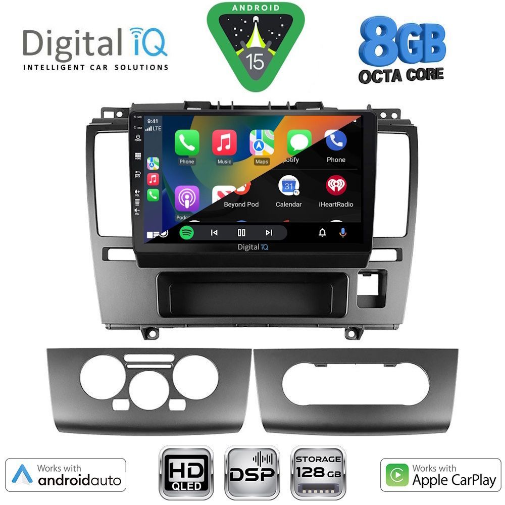 DIGITAL IQ BXF 7465_CPAA (9inc) MULTIMEDIA TABLET for NISSAN TIDA mod. 2004-2013 - DIGITAL IQ 7465_CPAA