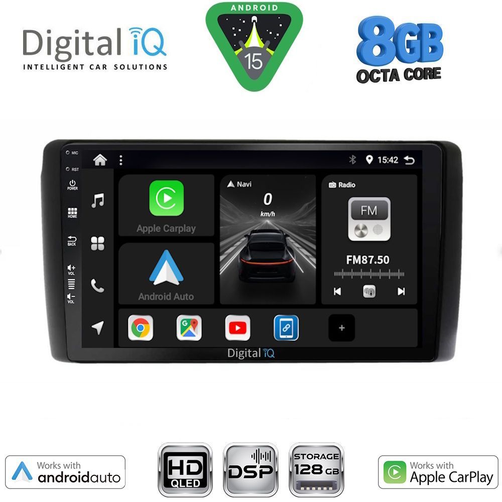 DIGITAL IQ BXF 7472_CPAA (9inc) MULTIMEDIA TABLET for NISSAN LEAF mod. 2009-2017 - DIGITAL IQ 7472_CPAA
