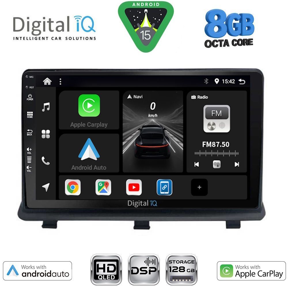 DIGITAL IQ BXF 7480_CPAA (9inc) MULTIMEDIA TABLET for OPEL ANTARA mod. 2006-2016 - DIGITAL IQ 7480_CPAA