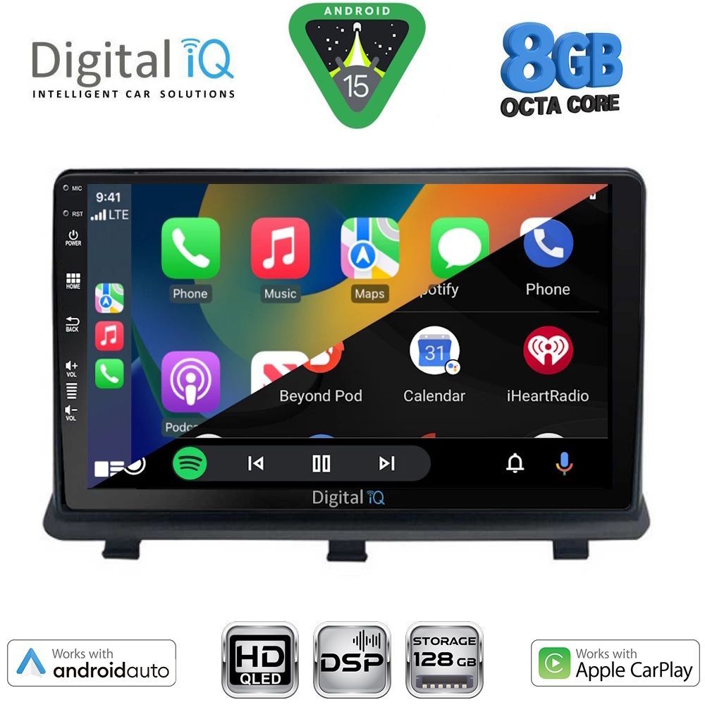 DIGITAL IQ BXF 7480_CPAA (9inc) MULTIMEDIA TABLET for OPEL ANTARA mod. 2006-2016 - DIGITAL IQ 7480_CPAA