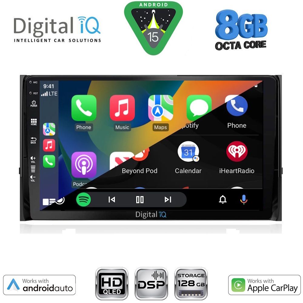 DIGITAL IQ BXF 7584_CPAA (10inc) MULTIMEDIA TABLET for SKODA KAROQ - KODIAQ mod. 2016-2024 - DIGITAL IQ BXF7584_CPAA