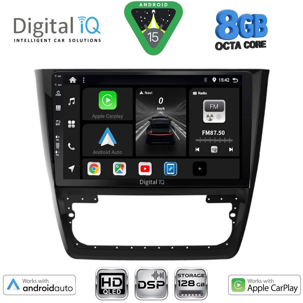 DIGITAL IQ BXF 7610_CPAA (10inc) MULTIMEDIA TABLET for SKODA YETI mod. 2014-2018 - DIGITAL IQ BXF7610_CPAA